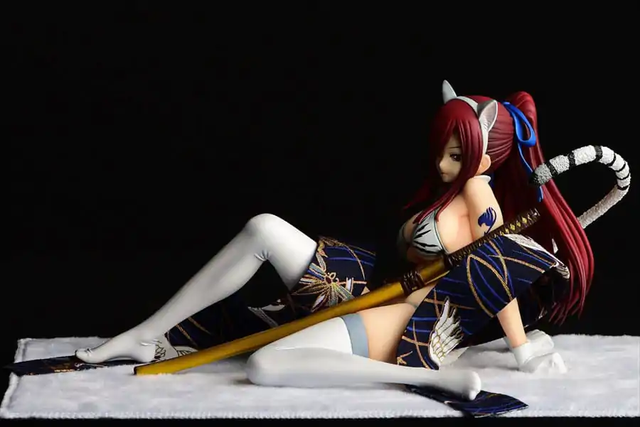 Fairy Tail Statuetka 1/6 Erza Scarlet - White Tiger CAT Gravure_Style 13 cm zdjęcie produktu