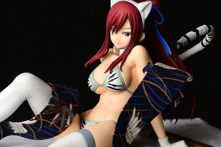 Fairy Tail Statuetka 1/6 Erza Scarlet - White Tiger CAT Gravure_Style 13 cm zdjęcie produktu