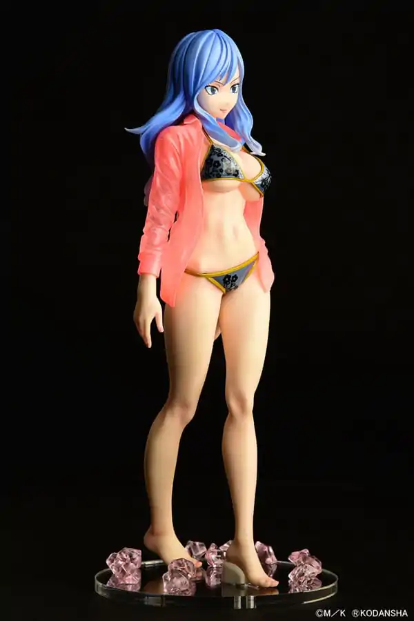 Fairy Tail Statuetka 1/6 Jubia Lokser Gravure_Stylesee-through wet shirt Black Bikini!! 25 cm zdjęcie produktu