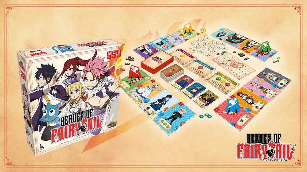 Fairy Tail Card Game Bohaterowie Fairy Tail zdjęcie produktu