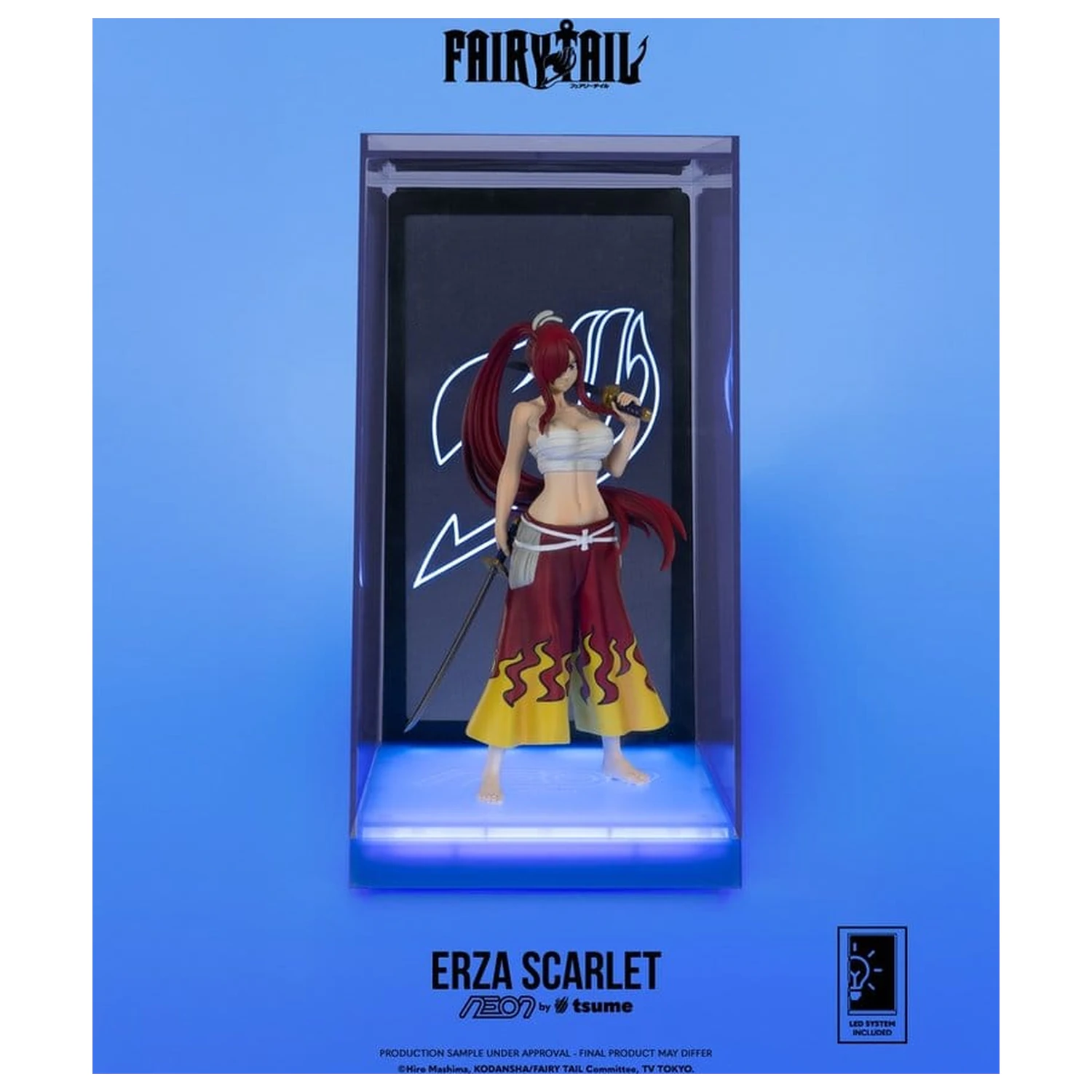 Fairy Tail Neon Figurka 1/9 Erza Scarlet 25 cm zdjęcie produktu