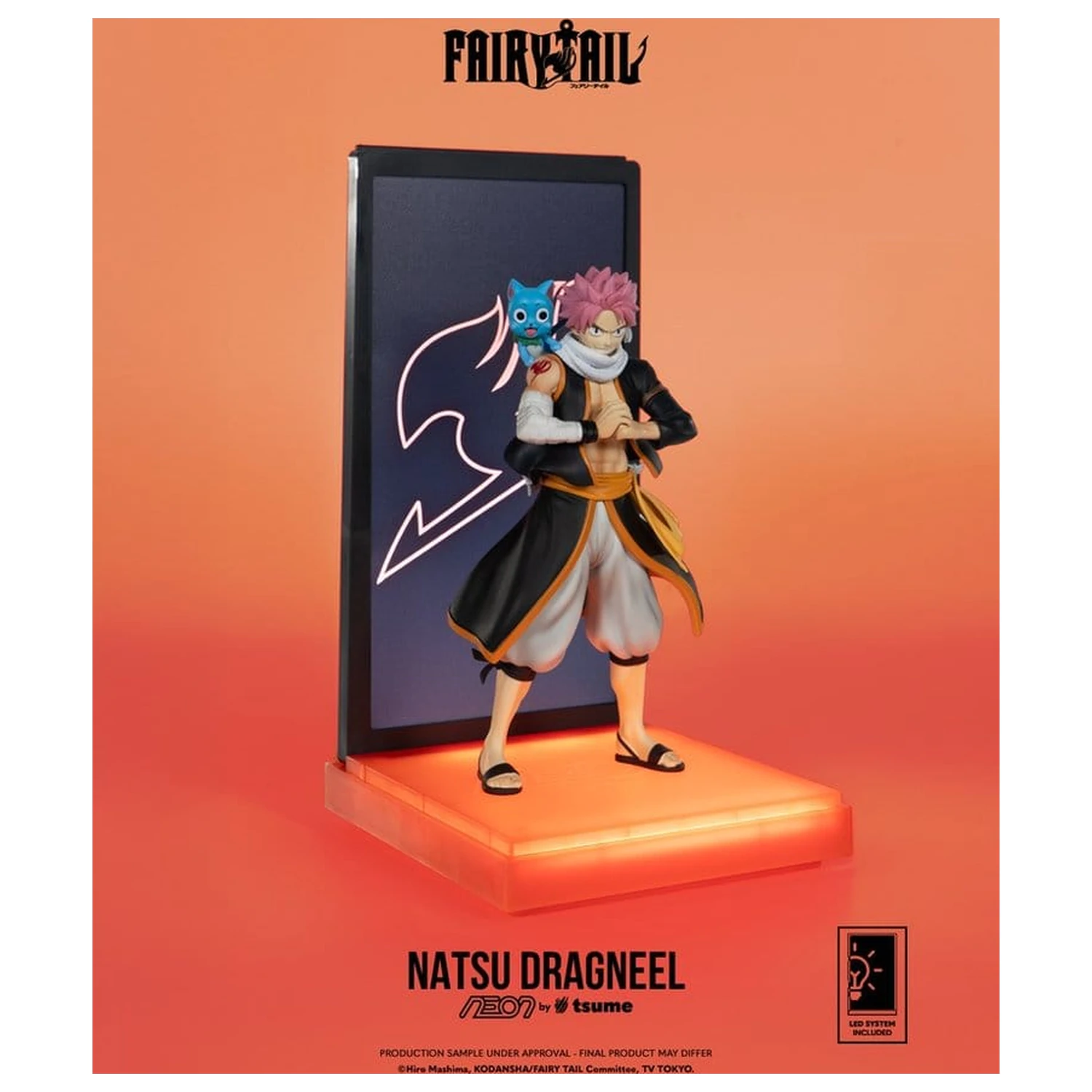 Fairy Tail Neon Figurka 1/9 Natsu Dragneel 25 cm zdjęcie produktu