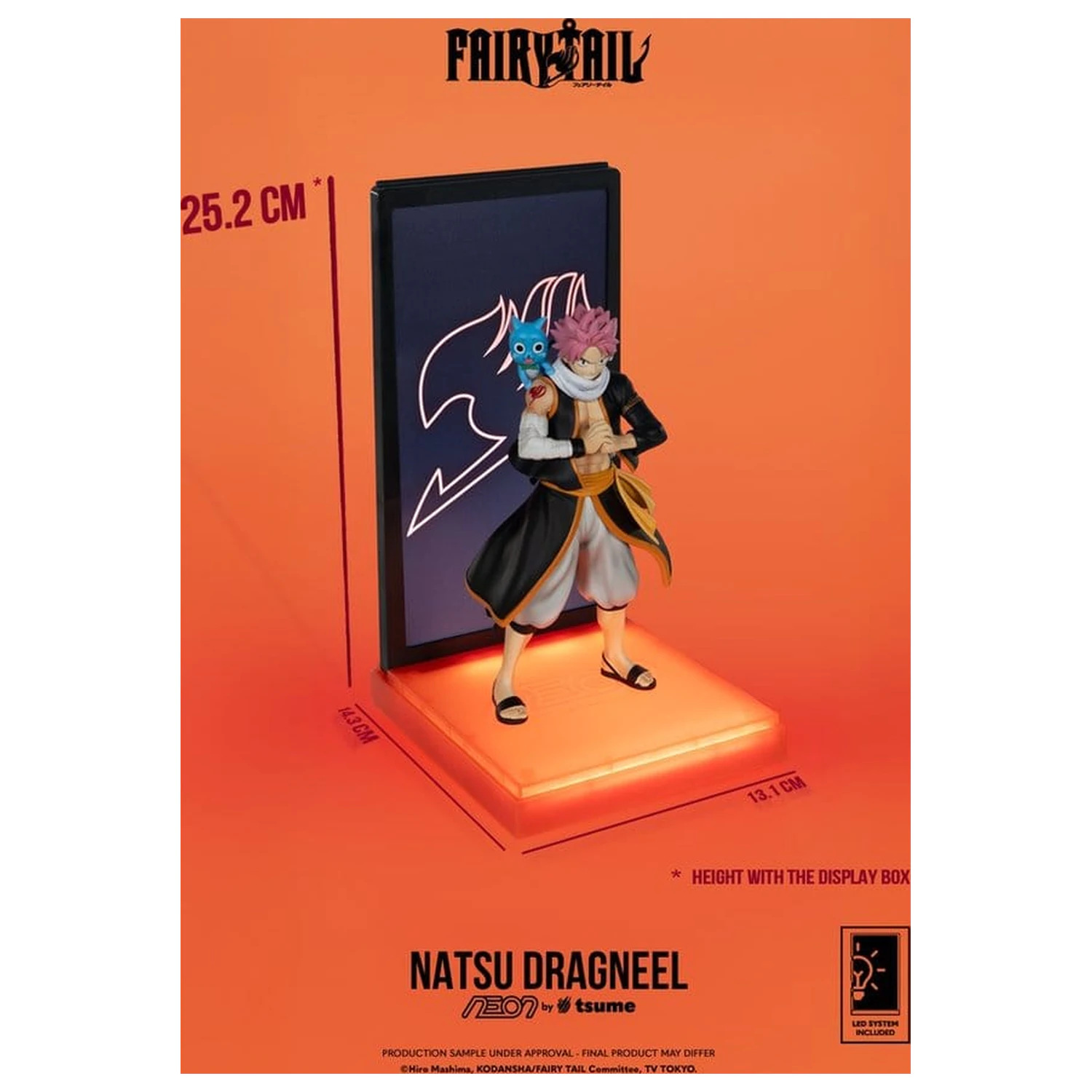 Fairy Tail Neon Figurka 1/9 Natsu Dragneel 25 cm zdjęcie produktu