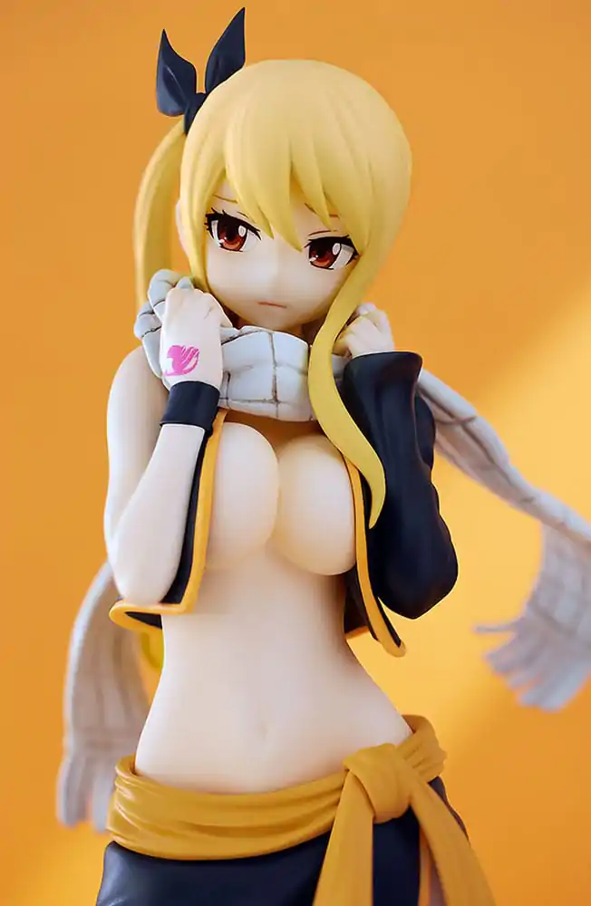 Fairy Tail Pop Up Parade Statuetka PVC Lucy Heartfilia Natsu Costume Ver. L Size 22 cm zdjęcie produktu