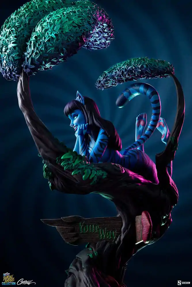 Fairytale Fantasies Collection Statua Lady Cheshire Cat 63 cm zdjęcie produktu