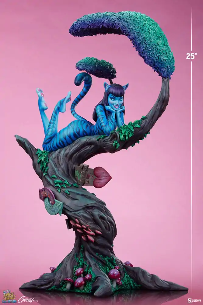 Fairytale Fantasies Collection Statua Lady Cheshire Cat 63 cm zdjęcie produktu