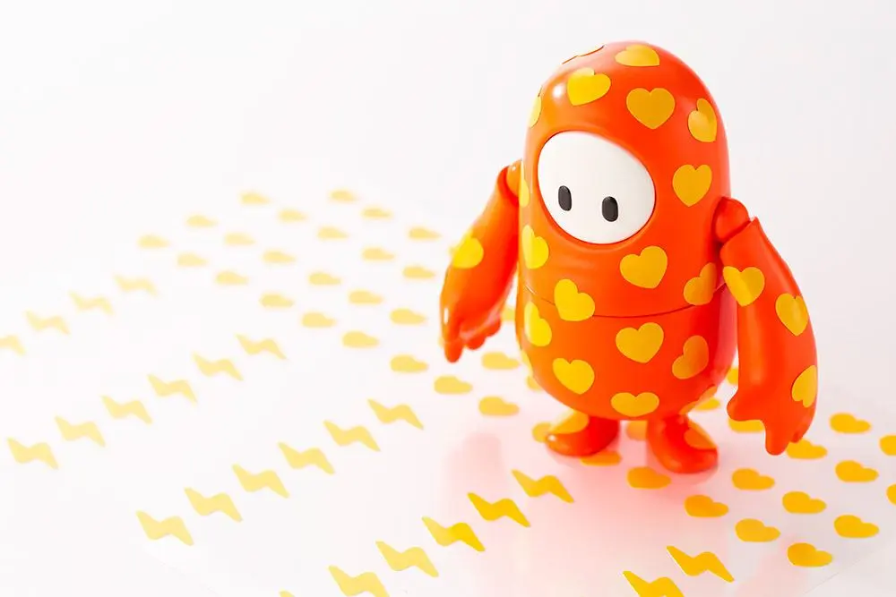 Fall Guys: Ultimate Knockout Action Figure 1/20 Legendary Edition Strój Orangeade / Golden Chicken 8 cm zdjęcie produktu