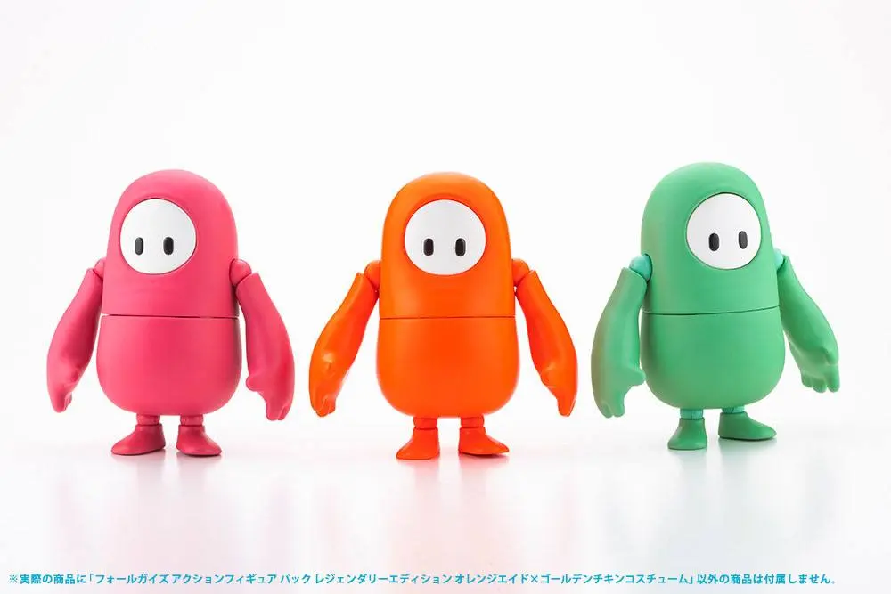 Fall Guys: Ultimate Knockout Action Figure 1/20 Legendary Edition Strój Orangeade / Golden Chicken 8 cm zdjęcie produktu