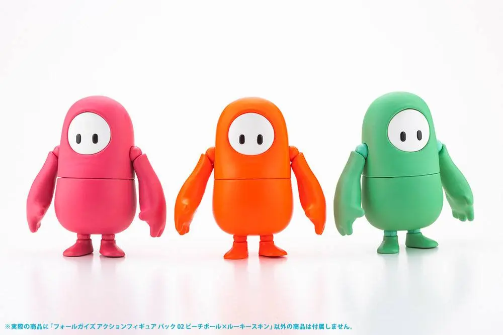 Fall Guys: Ultimate Knockout Figurka akcji 1/20 Opakowanie 02 Piłka plażowa / Skórka Rookie 8 cm zdjęcie produktu