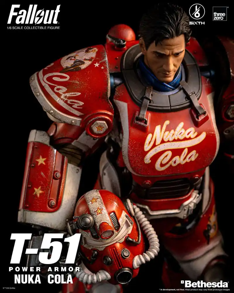 Figurka Akcji Fallout 1/6 T-51 Nuka Cola Power Armor 37 cm zdjęcie produktu