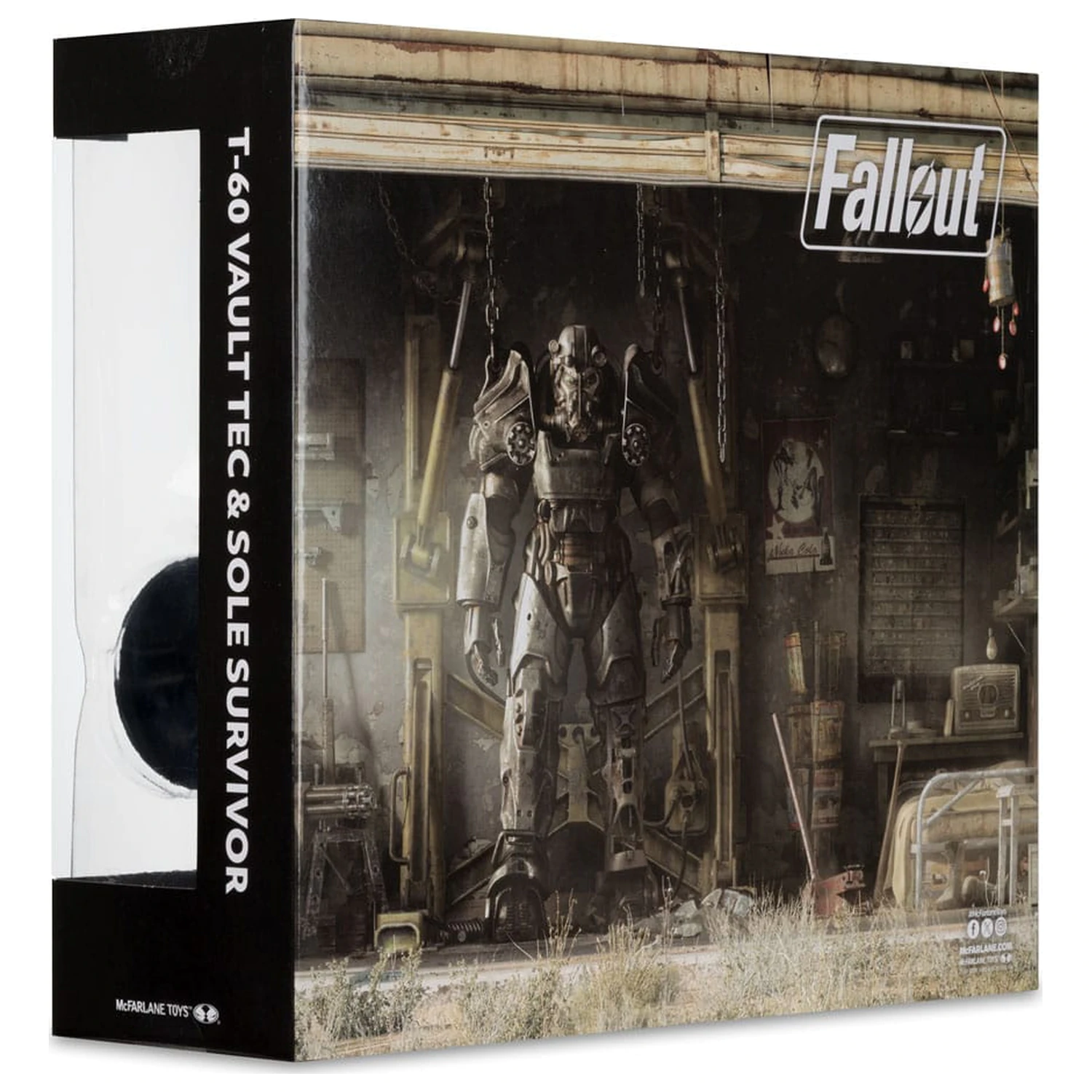 Statuy Fallout 4 2-pak T-60 Vault Tec i Sole Survivor 18 cm zdjęcie produktu