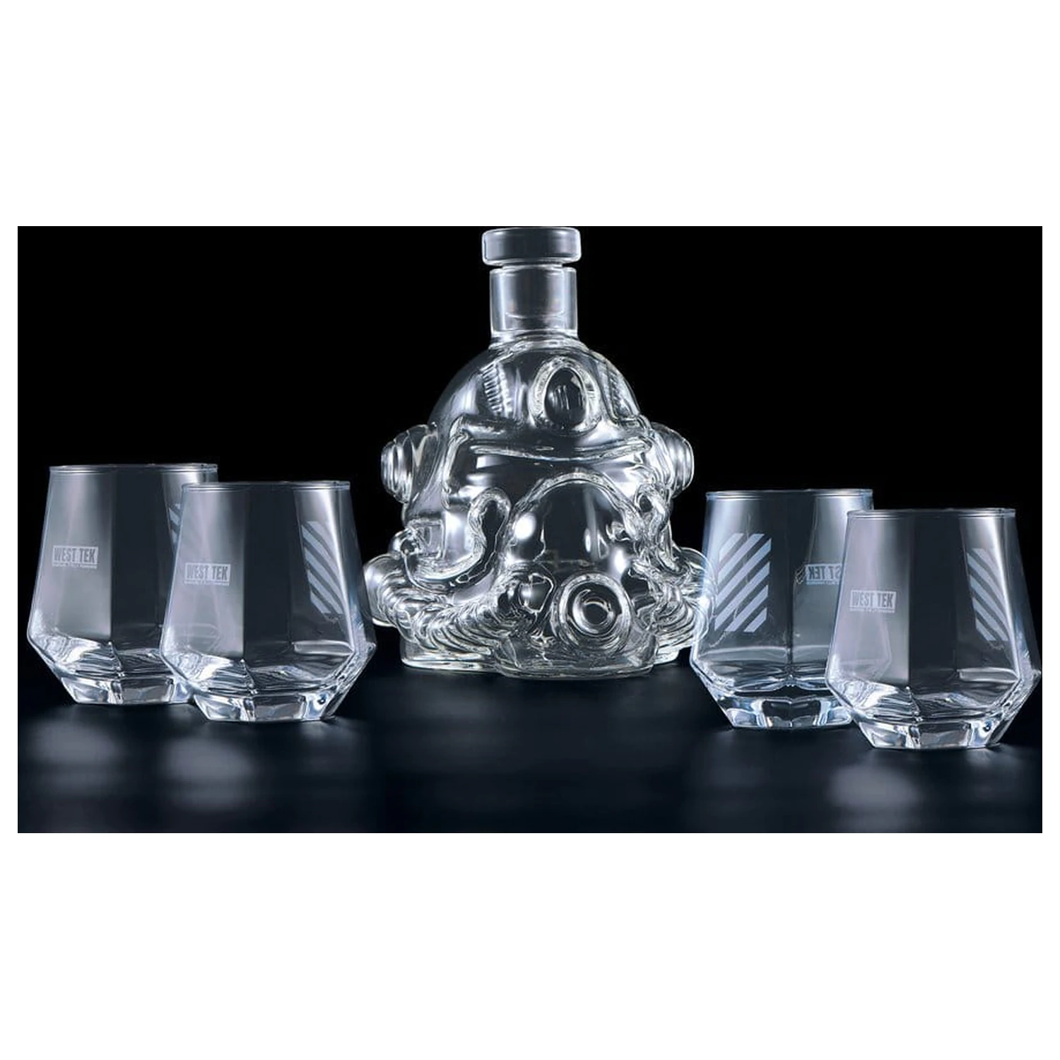 Fallout Decanter 5 częściowy zestaw T-51 zdjęcie produktu