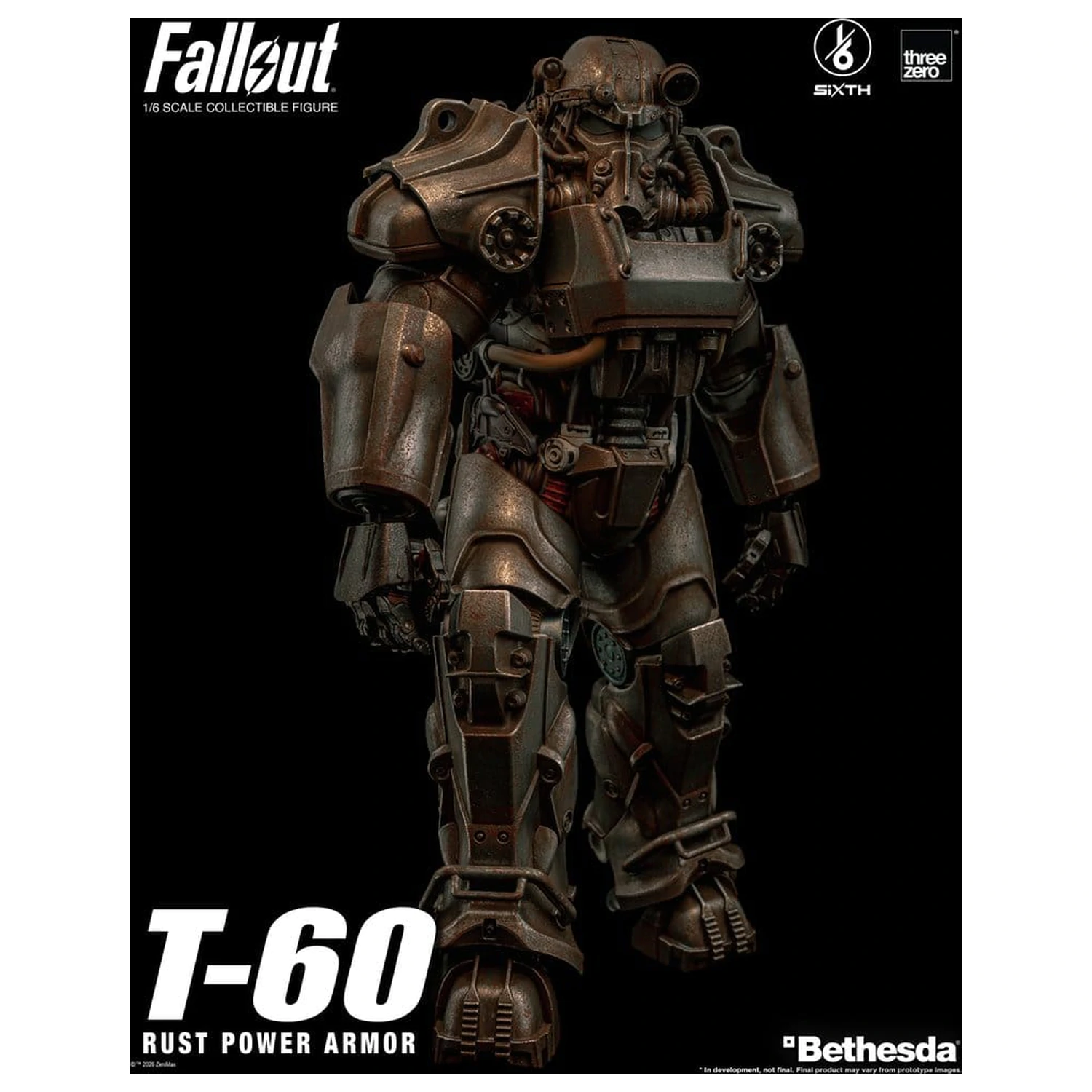 Fallout Figurka akcji 1/6 T-60 Rust Power Armor zdjęcie produktu