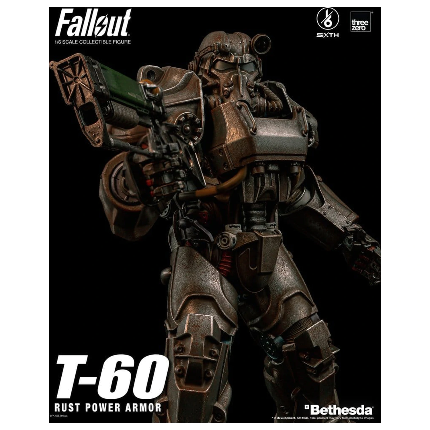 Fallout Figurka akcji 1/6 T-60 Rust Power Armor zdjęcie produktu