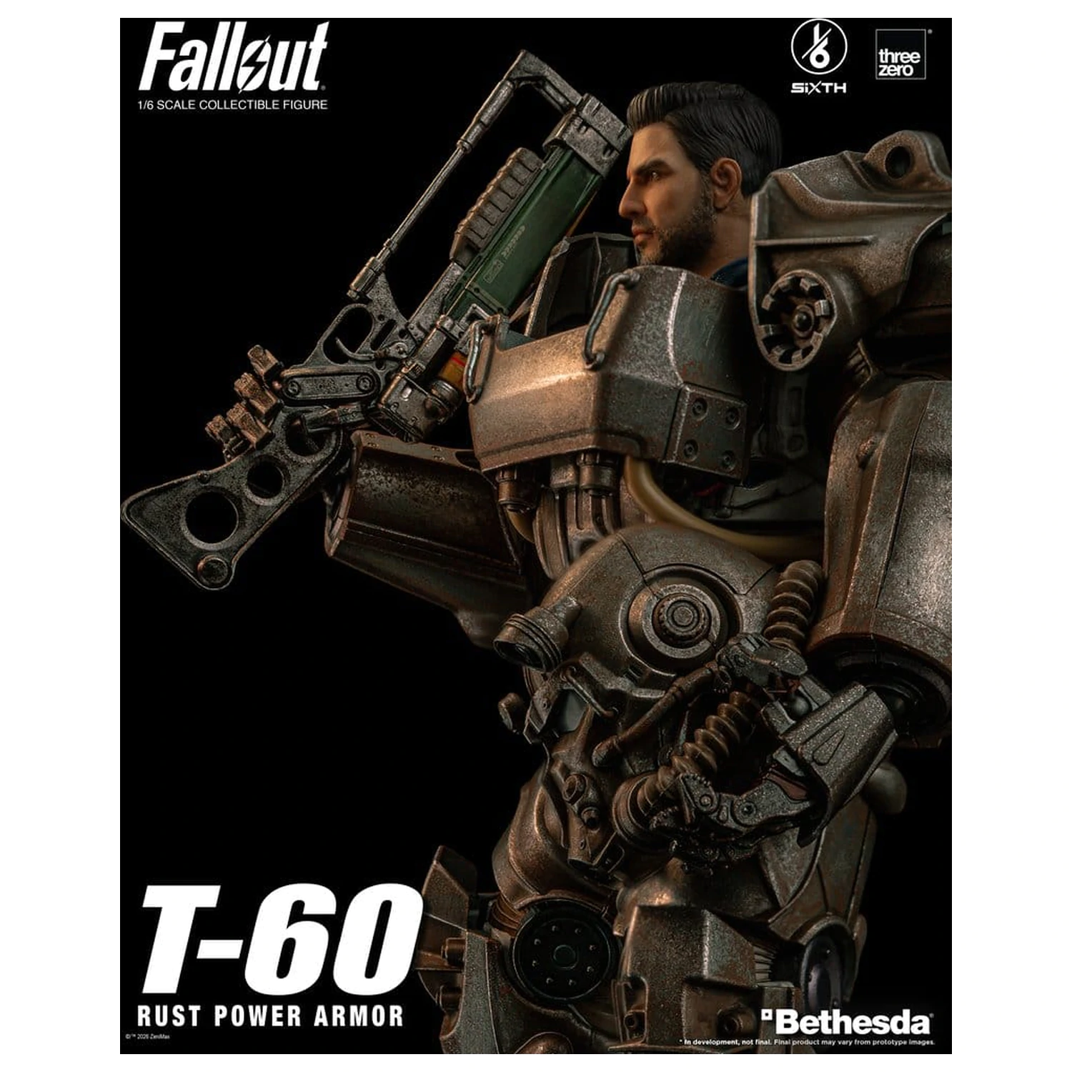 Fallout Figurka akcji 1/6 T-60 Rust Power Armor zdjęcie produktu