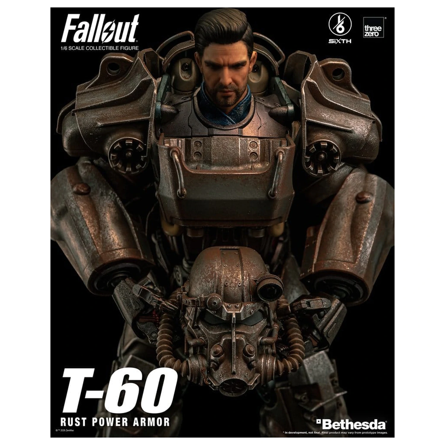 Fallout Figurka akcji 1/6 T-60 Rust Power Armor zdjęcie produktu