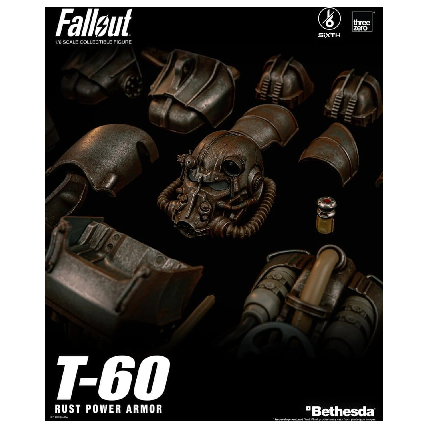 Fallout Figurka akcji 1/6 T-60 Rust Power Armor zdjęcie produktu