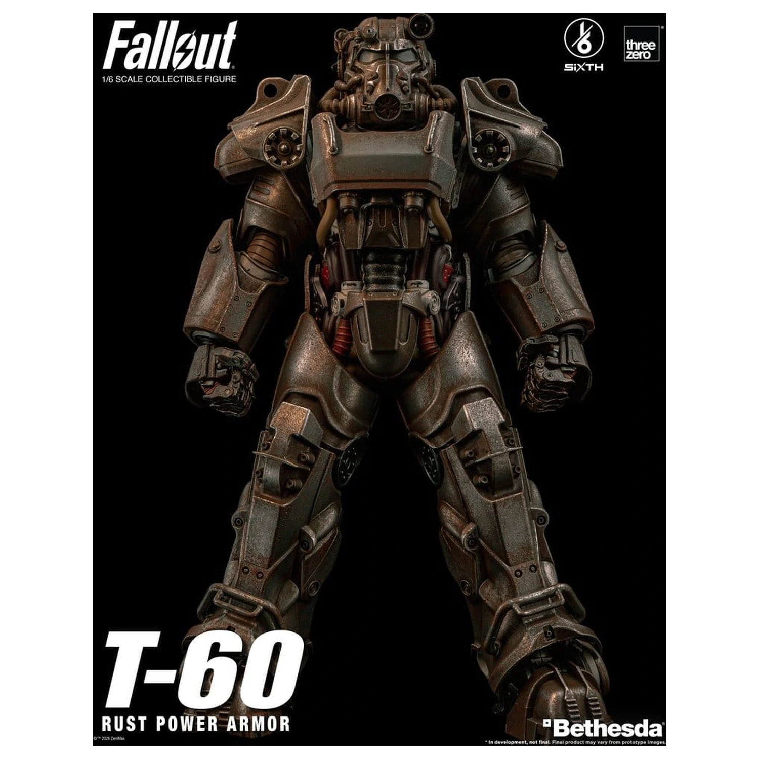 Fallout Figurka akcji 1/6 T-60 Rust Power Armor zdjęcie produktu