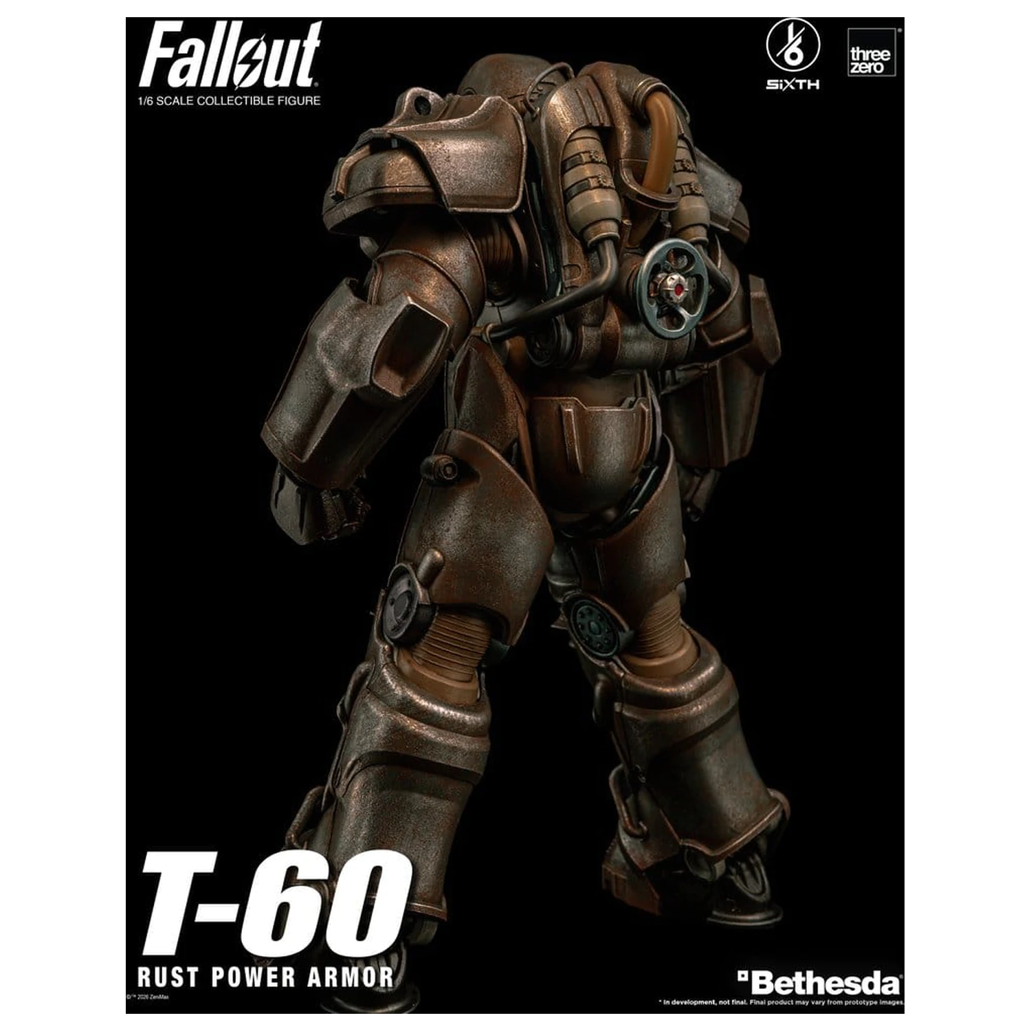 Fallout Figurka akcji 1/6 T-60 Rust Power Armor zdjęcie produktu