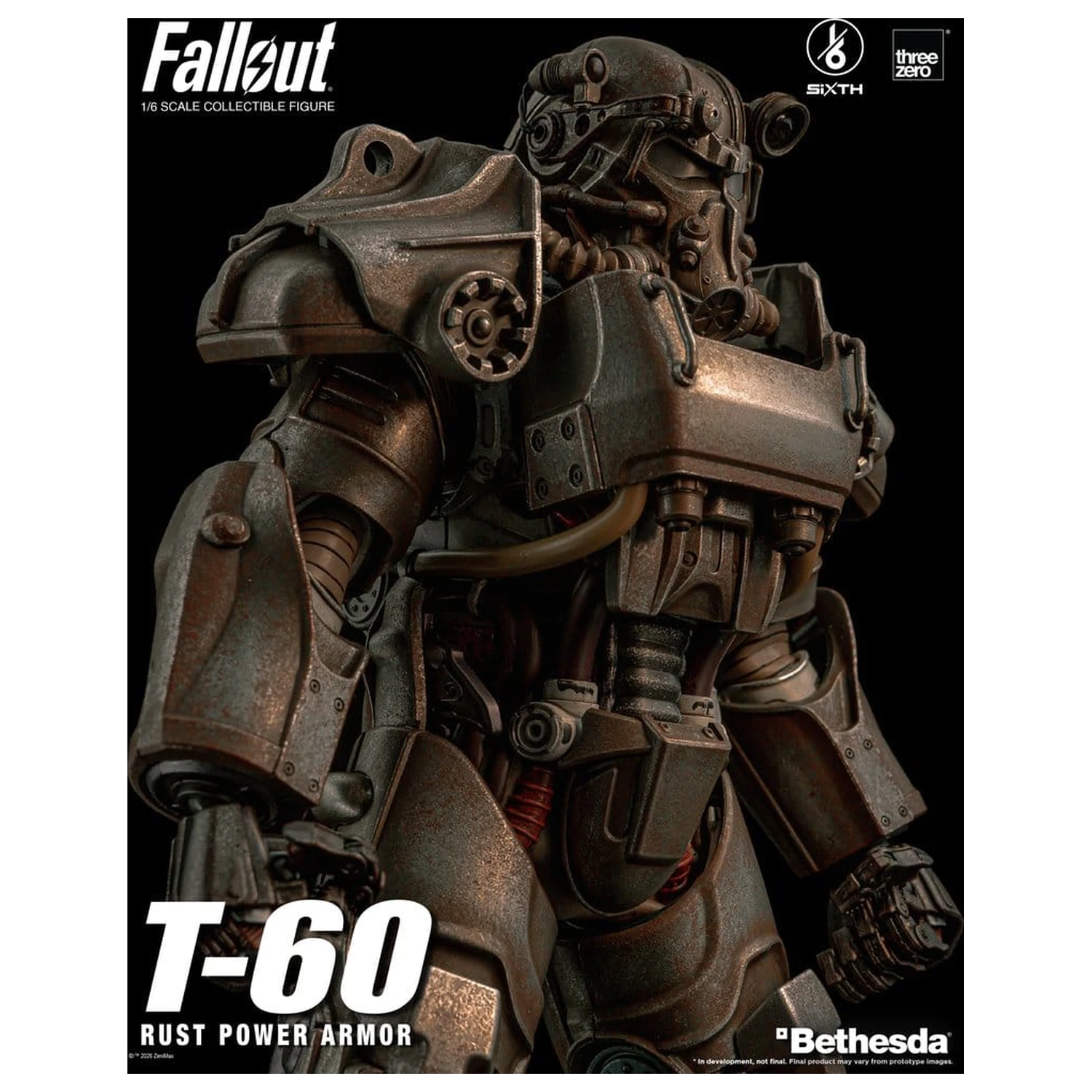 Fallout Figurka akcji 1/6 T-60 Rust Power Armor zdjęcie produktu