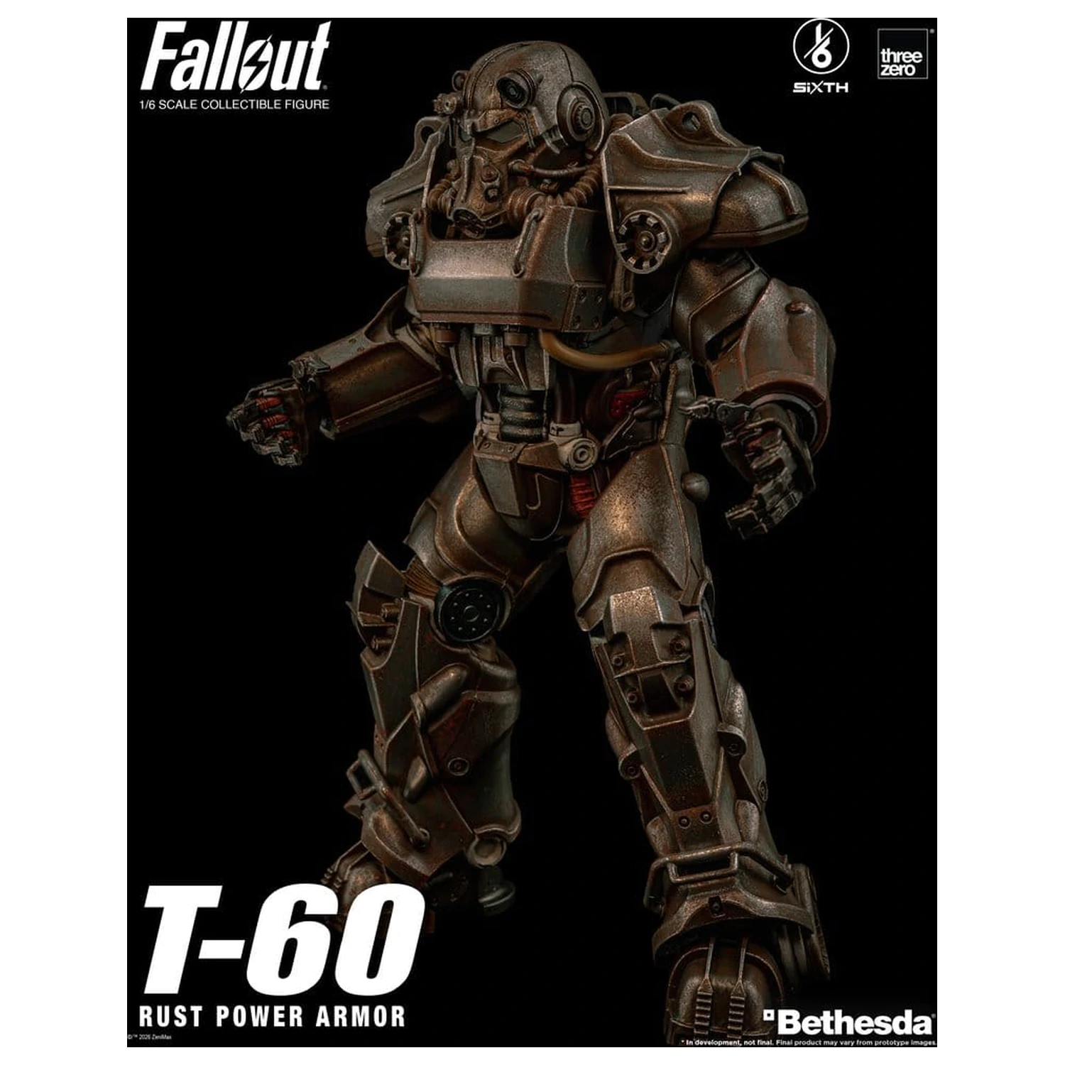 Fallout Figurka akcji 1/6 T-60 Rust Power Armor zdjęcie produktu