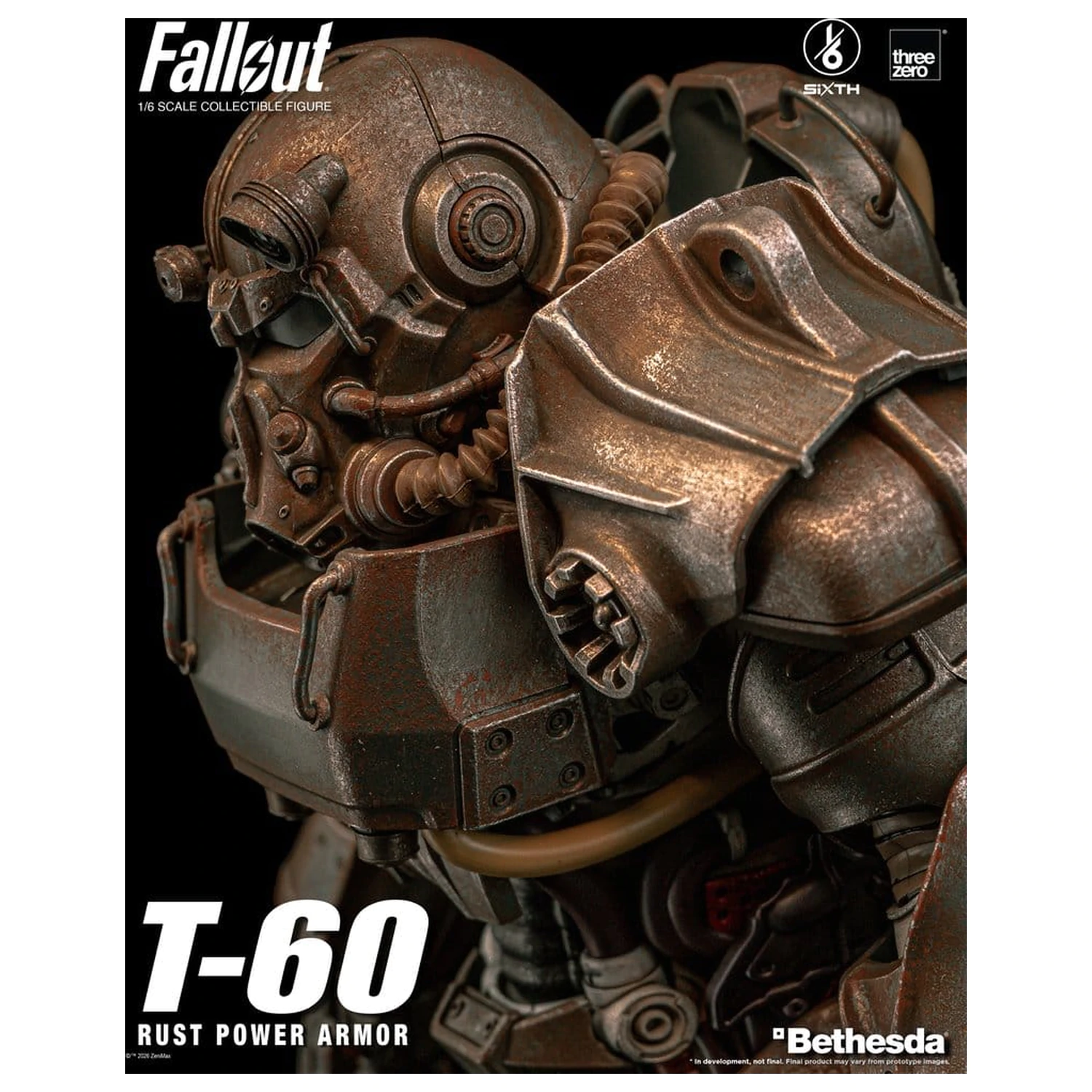 Fallout Figurka akcji 1/6 T-60 Rust Power Armor zdjęcie produktu