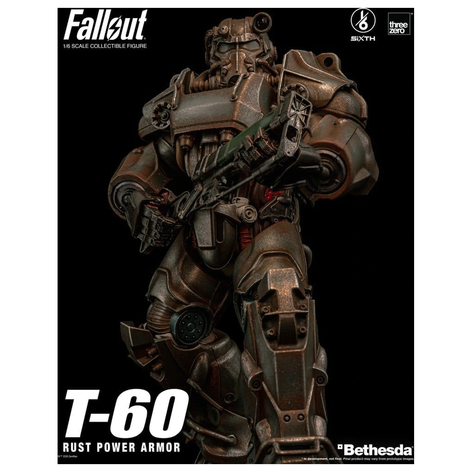 Fallout Figurka akcji 1/6 T-60 Rust Power Armor zdjęcie produktu