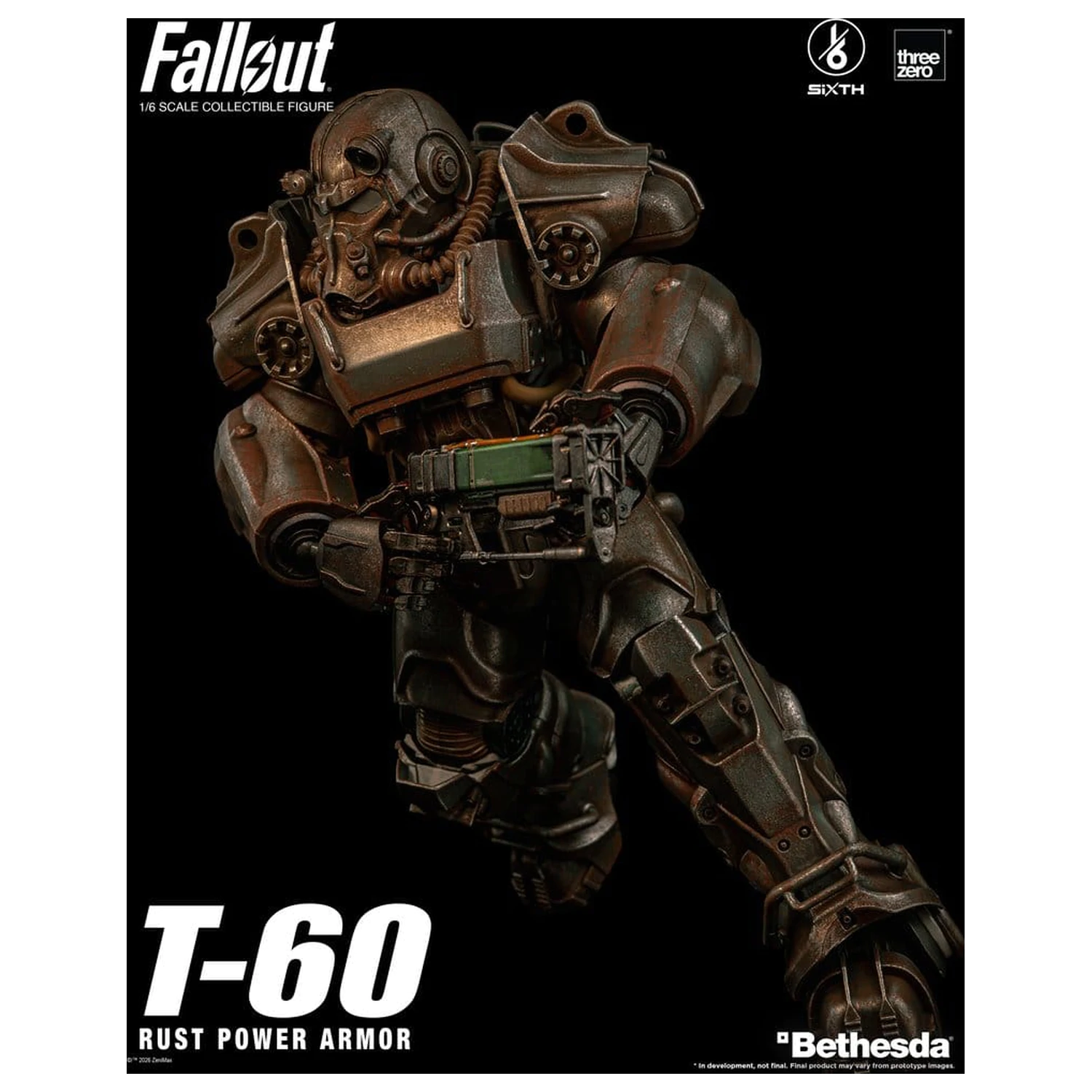 Fallout Figurka akcji 1/6 T-60 Rust Power Armor zdjęcie produktu