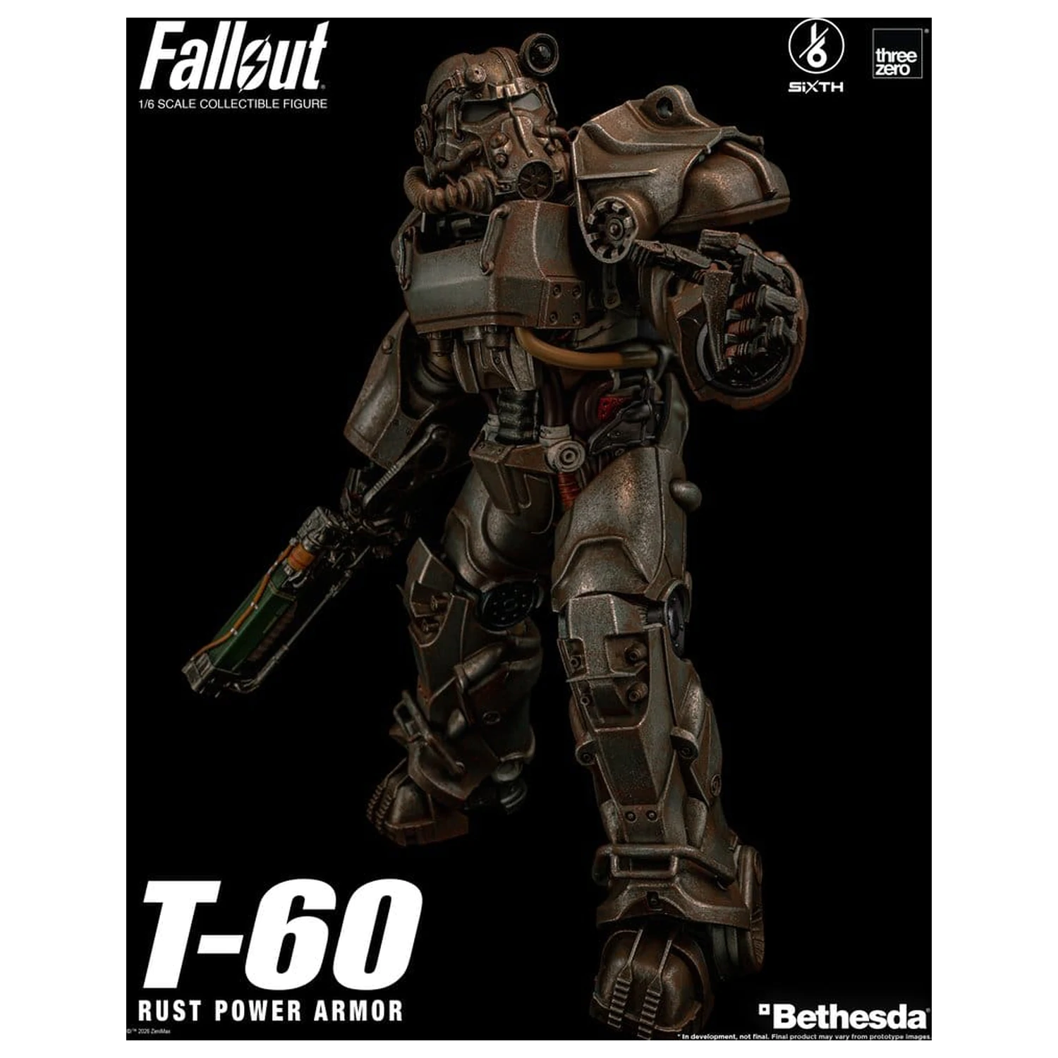 Fallout Figurka akcji 1/6 T-60 Rust Power Armor zdjęcie produktu