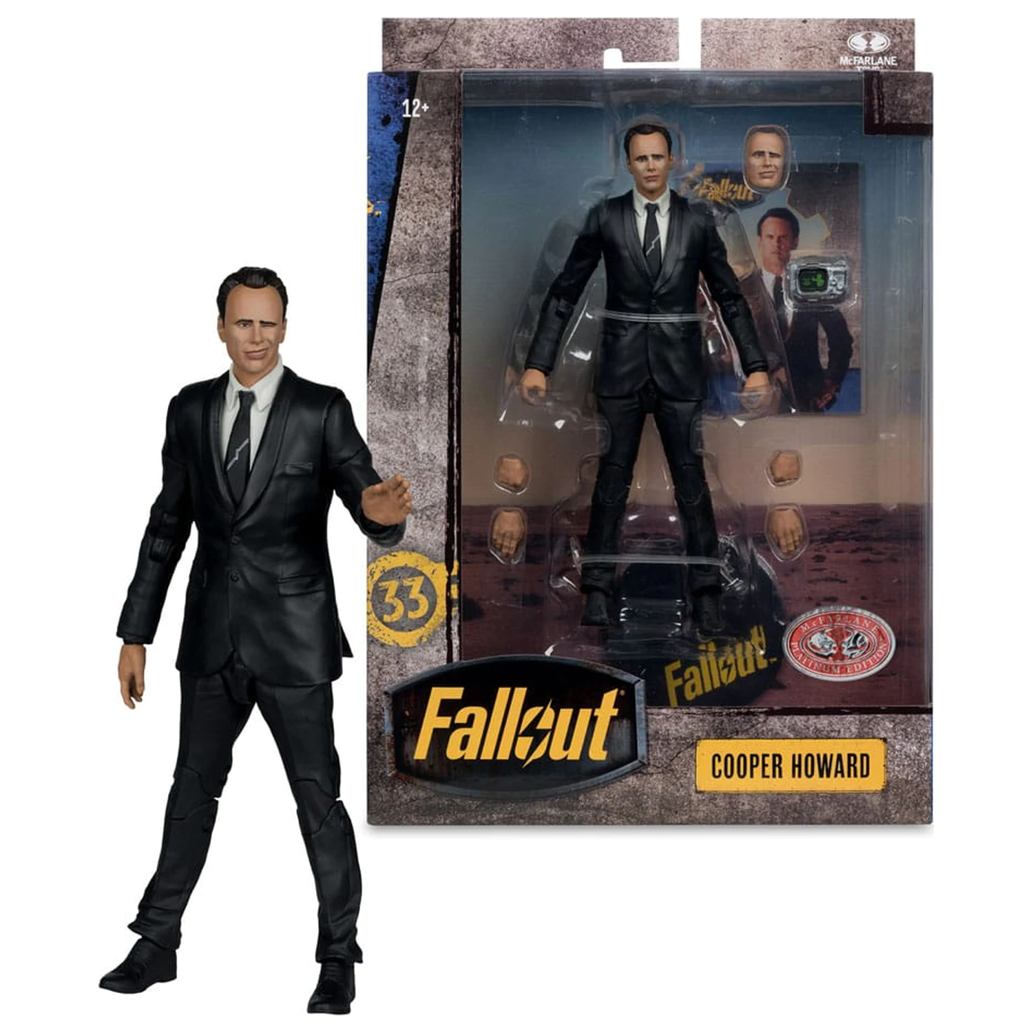 Fallout Figurka Cooper Howard (Red Platinum Edition) 17 cm zdjęcie produktu