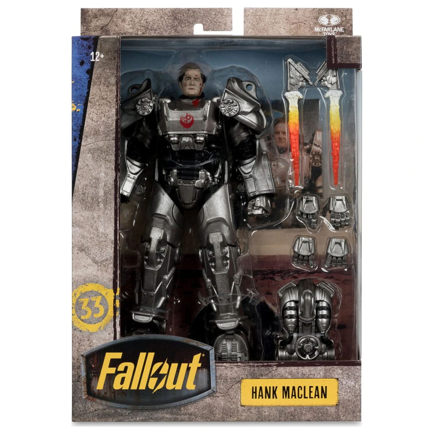 Fallout Figurka akcji Hank MacLean 19 cm zdjęcie produktu