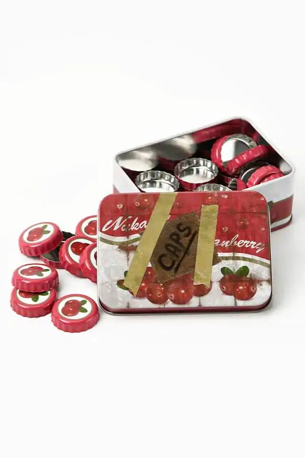 Fallout Bottle Caps Series Kolekcjonerska Puszka Nuka Cranberry 10 cm zdjęcie produktu