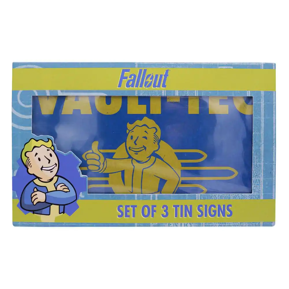 Fallout Tabliczki Cynkowe 3 szt. Brands zdjęcie produktu