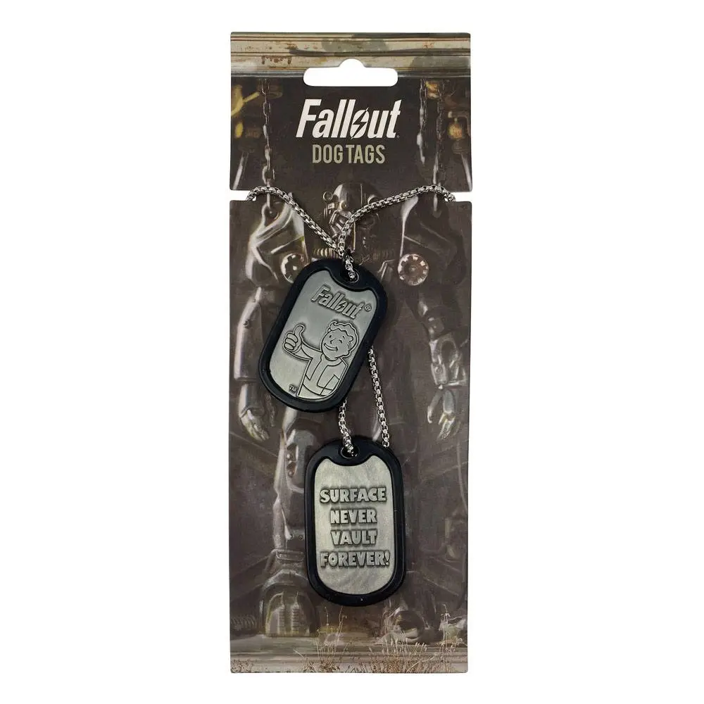 Fallout Nieśmiertelniki z łańcuszkiem kulkowym Logo zdjęcie produktu