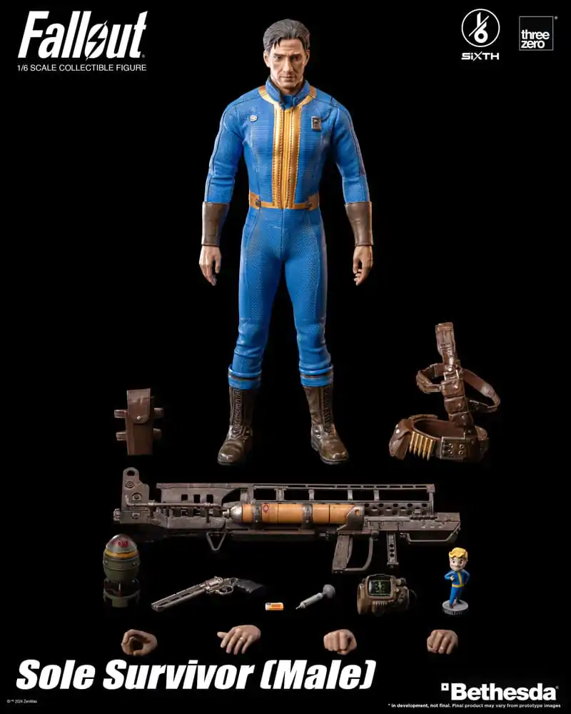 Fallout FigZero Figurka Akcji 1/6 Sole Survivor (Male) 31 cm zdjęcie produktu