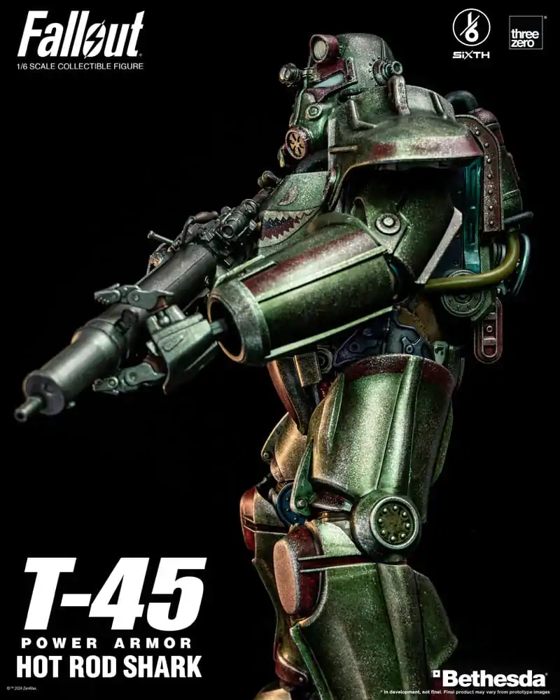 Fallout FigZero Figurka Akcji 1/6 T-45 Hot Rod Shark Power Armor 37 cm zdjęcie produktu