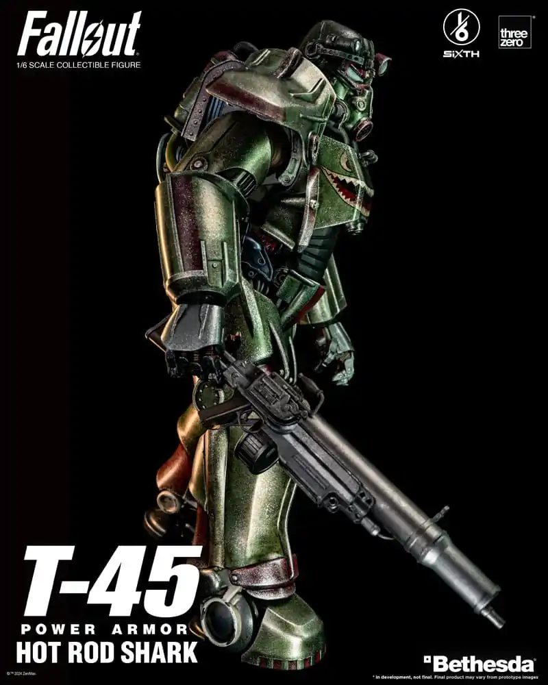 Fallout FigZero Figurka Akcji 1/6 T-45 Hot Rod Shark Power Armor 37 cm zdjęcie produktu