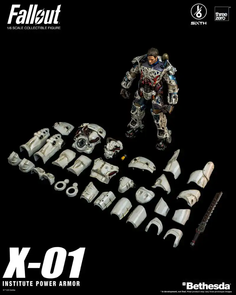 Fallout FigZero figurka akcji 1/6 X-01 Institute Power Armor 37 cm zdjęcie produktu