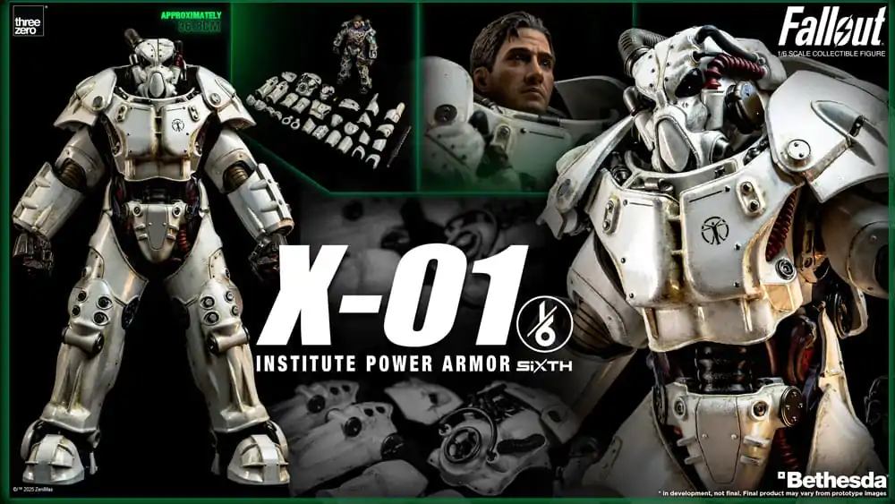 Fallout FigZero figurka akcji 1/6 X-01 Institute Power Armor 37 cm zdjęcie produktu