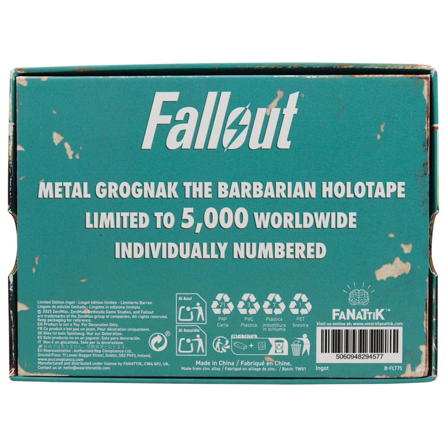 Fallout Replika Grognak Barbarzyńca Holotaśma zdjęcie produktu