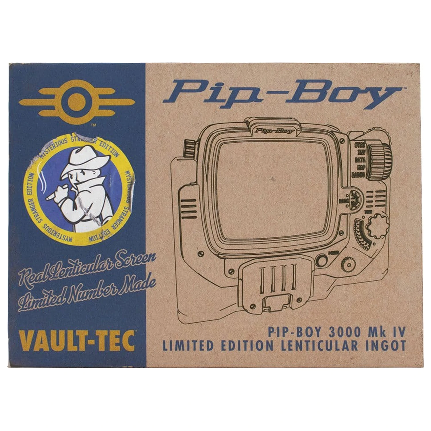 Fallout Ingot Pip-Boy Edycja Limitowana Soczewkowaty Mysterious Stranger Wariant zdjęcie produktu