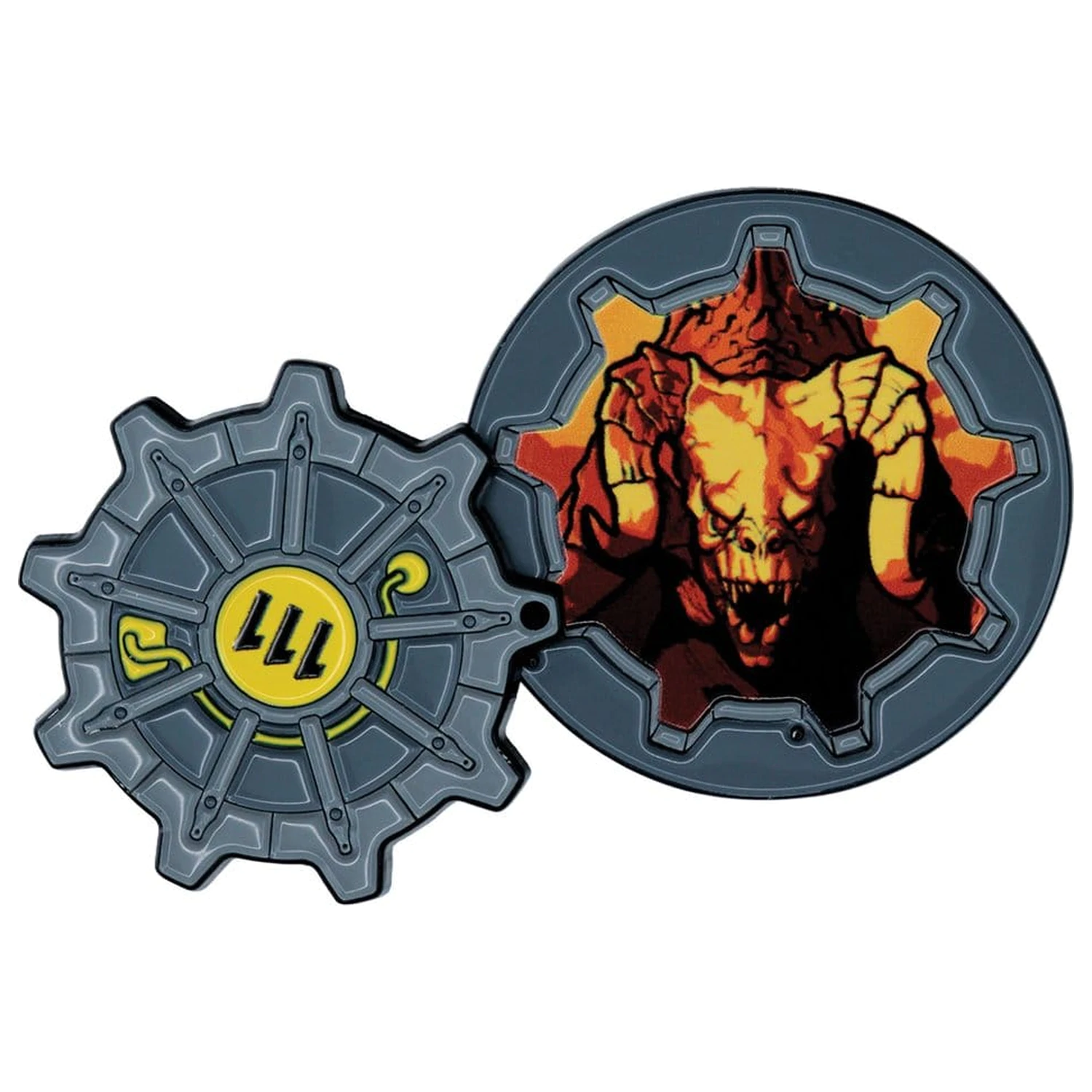 Fallout Pin Badge Vault Door 111 Limitowana Edycja Zawiasowa zdjęcie produktu