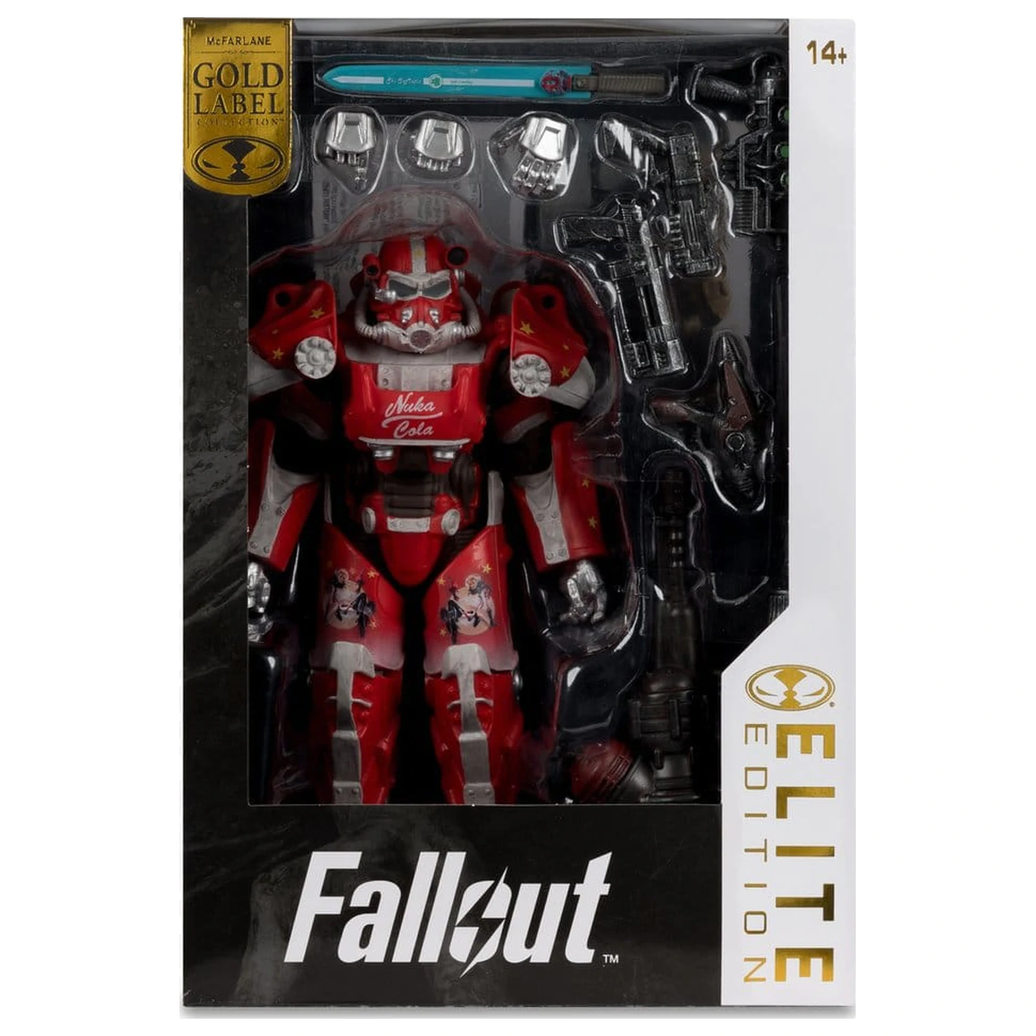 Fallout McFarlane Elite Edition Figurka Fallout 76 Nuka Cola T-60 (Gold Label) 19 cm zdjęcie produktu