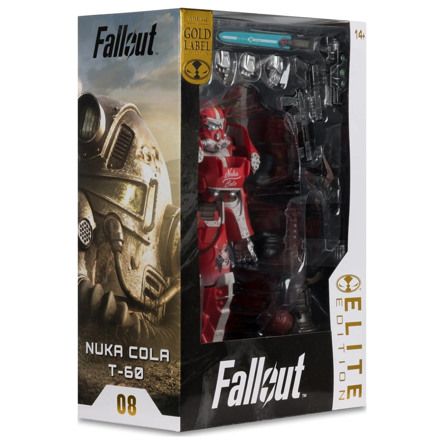 Fallout McFarlane Elite Edition Figurka Fallout 76 Nuka Cola T-60 (Gold Label) 19 cm zdjęcie produktu