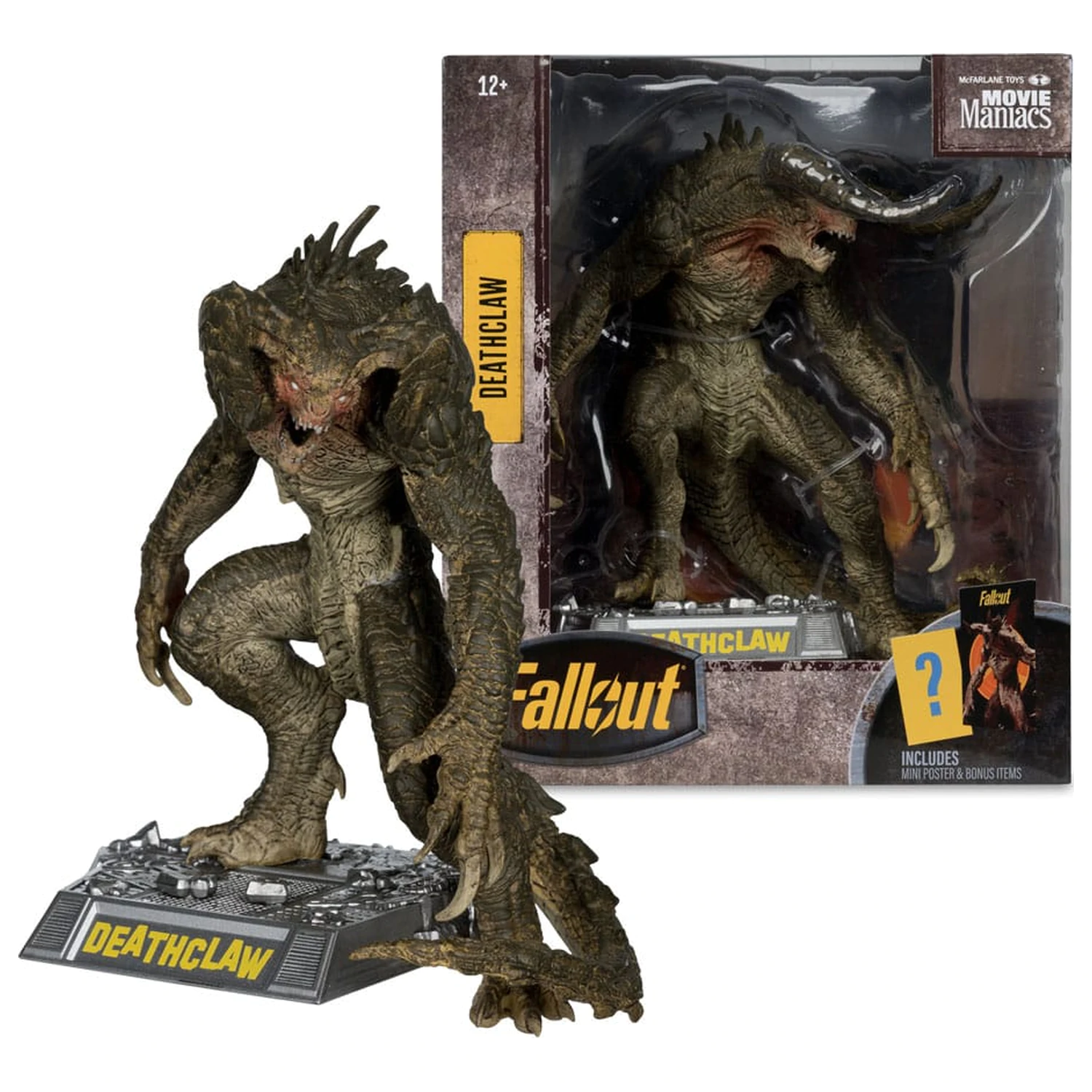 Fallout Movie Maniacs Action Figure Deathclaw (Season 2) 19 cm zdjęcie produktu