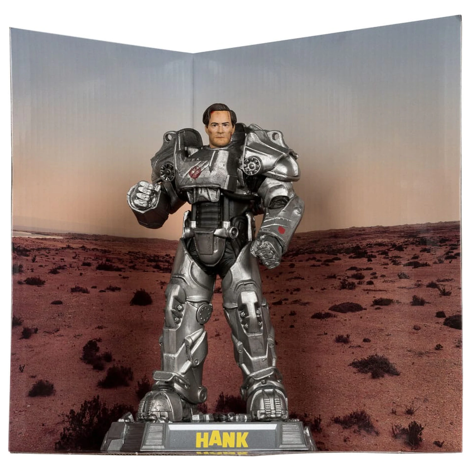 Fallout Movie Maniacs figurka akcji Hank Maclean (Season 2) (Red Platinum Edition) 17 cm zdjęcie produktu