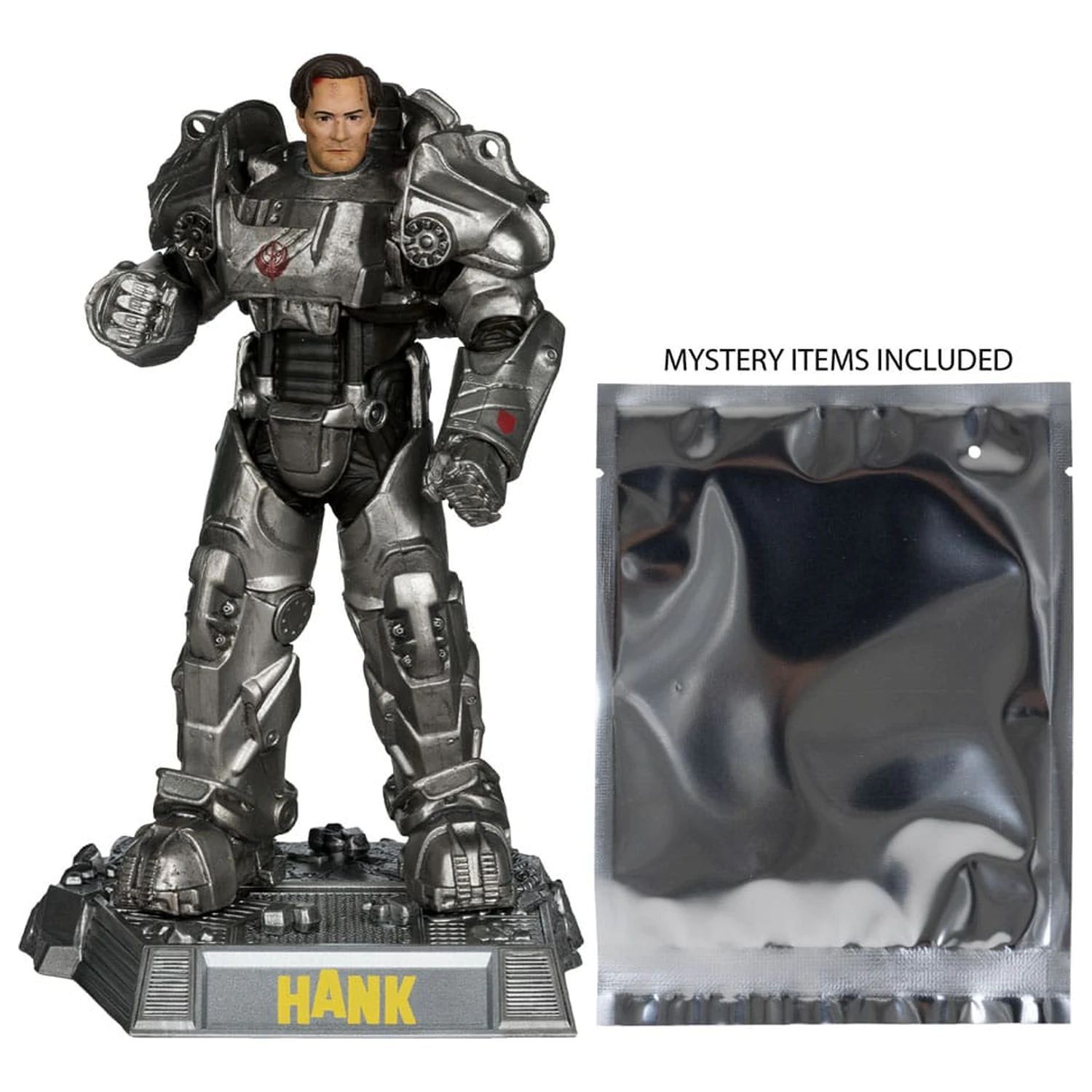 Fallout Movie Maniacs figurka akcji Hank Maclean (Season 2) (Red Platinum Edition) 17 cm zdjęcie produktu