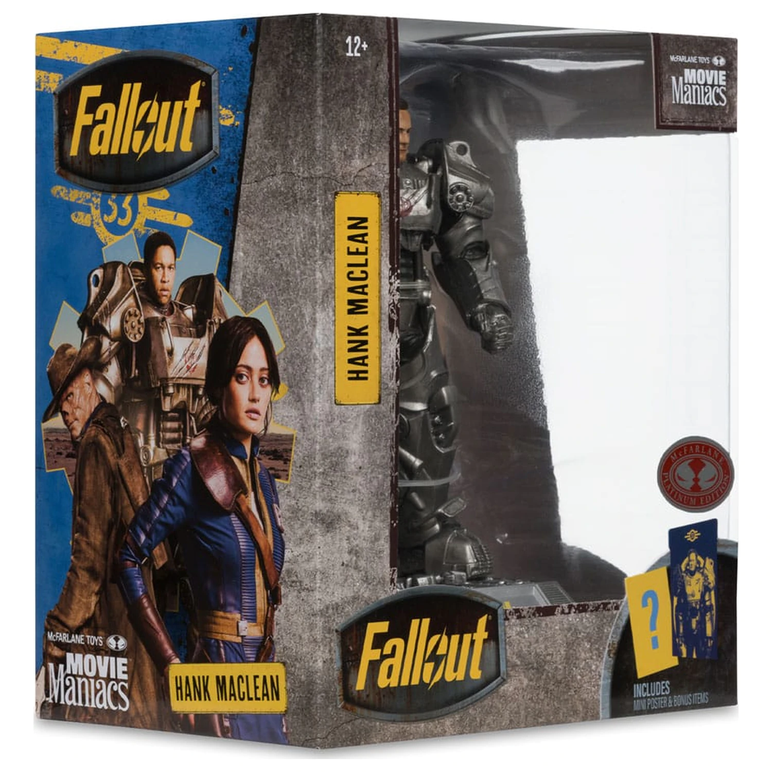 Fallout Movie Maniacs figurka akcji Hank Maclean (Season 2) (Red Platinum Edition) 17 cm zdjęcie produktu