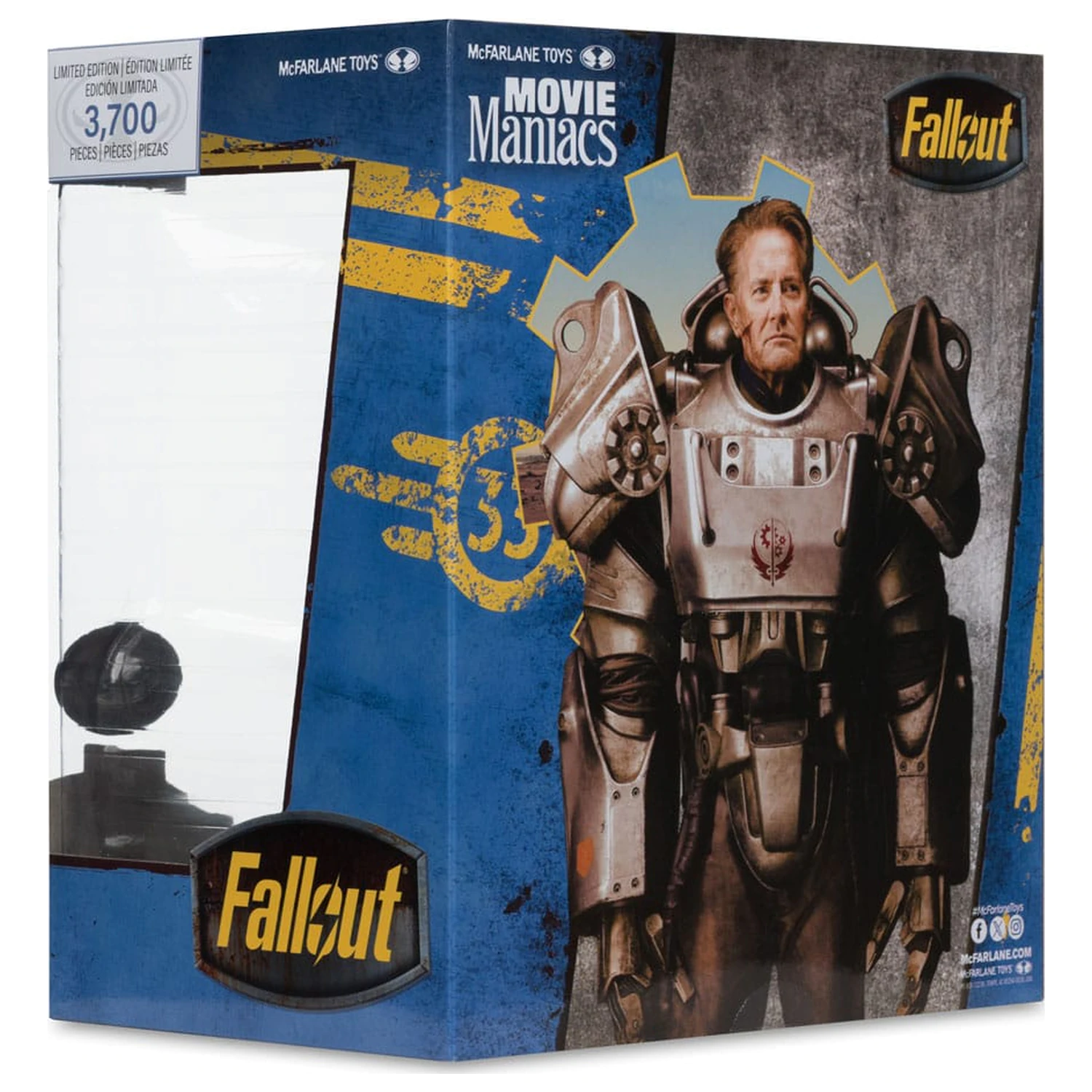 Fallout Movie Maniacs figurka akcji Hank Maclean (Season 2) (Red Platinum Edition) 17 cm zdjęcie produktu