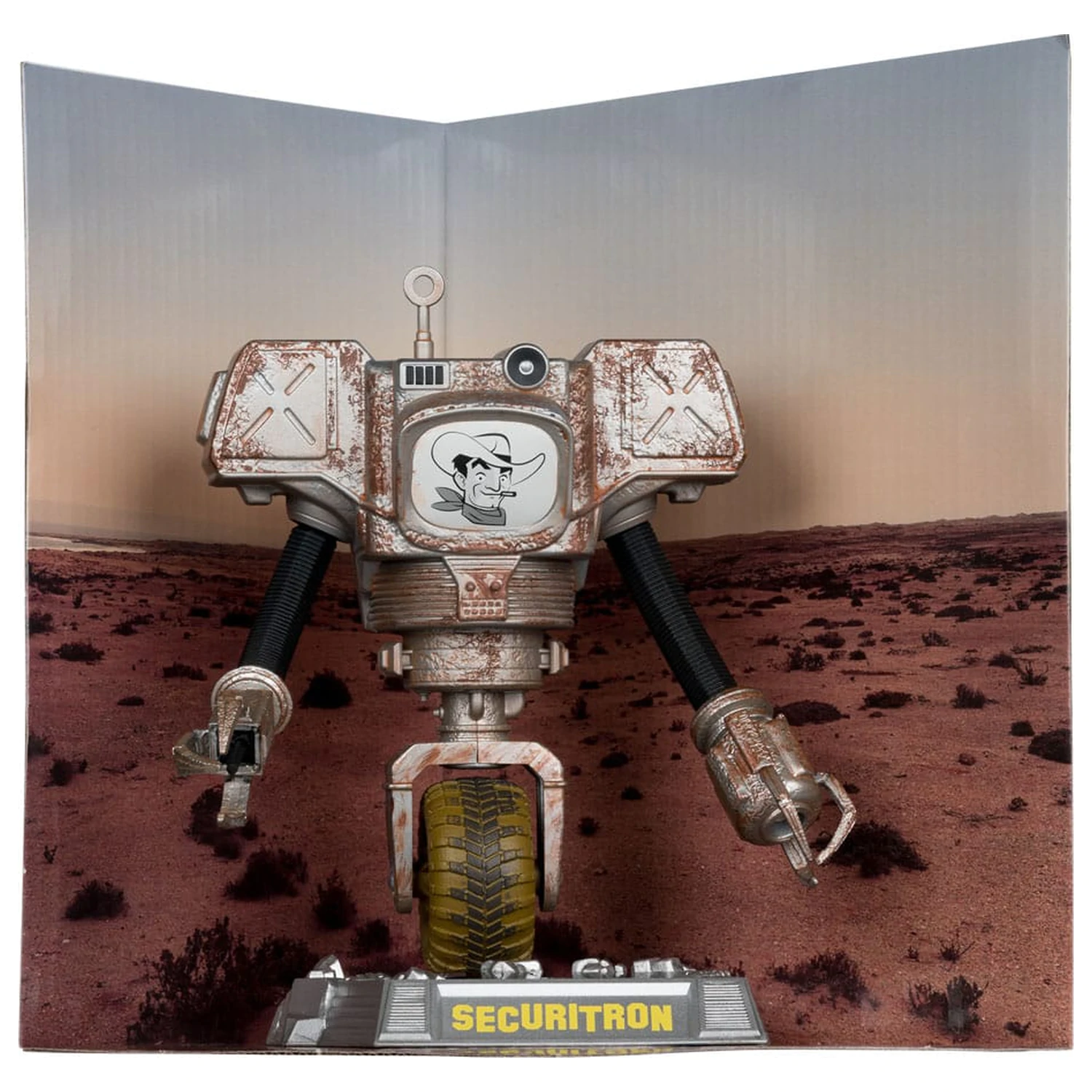 Fallout Movie Maniacs figurka akcji Securitron (Season 2) 15 cm zdjęcie produktu